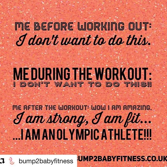 You'll always feel amazing and you'll feel proud of yourself after your workouts! 🏼🏻🏻🏻 well put @bump2babyfitness 🏻
